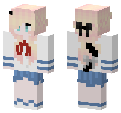 Jenny Mod HD Skin Minecraft Bedrock skin