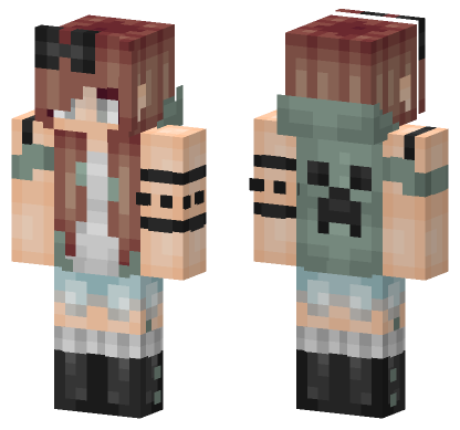 Jenny Mod HD Skin Minecraft Bedrock skin