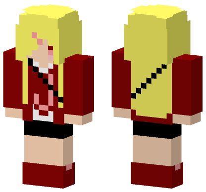 Jenny Mod HD Skin Minecraft Bedrock skin