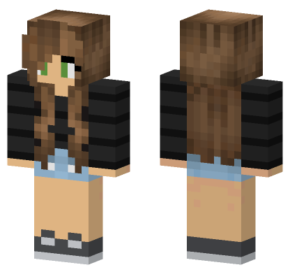 Jenny Mod Skin Minecraft Bedrock skin