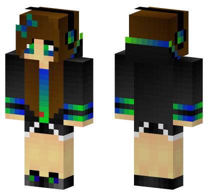 Jenny Mod Skin Minecraft Bedrock skin
