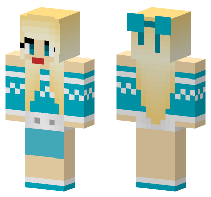 Jenny Mod Skin Minecraft Bedrock skin