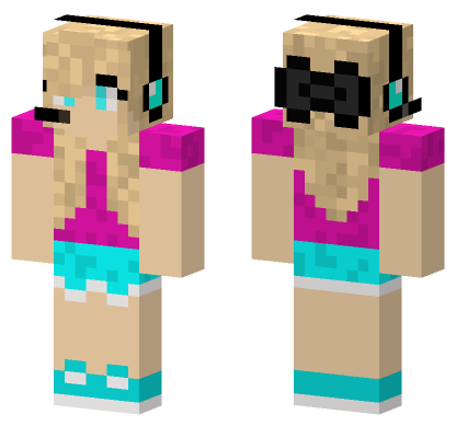 Jenny Mod Skin Minecraft Bedrock skin
