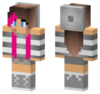 Jenny Mod Skin Minecraft Bedrock skin