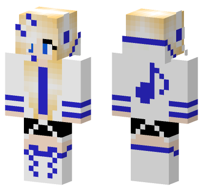 Jenny Mod Skin Minecraft Bedrock skin