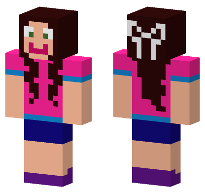 Jenny Skin Minecraft Bedrock skin