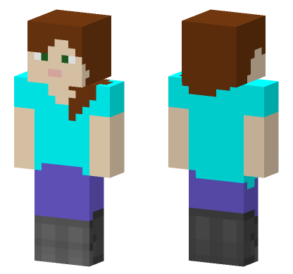 Jenny Skin Minecraft Bedrock skin