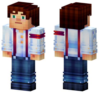 Jesse Male Story Mode Minecraft Bedrock skin