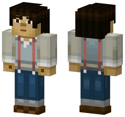 Jesse Minecraft Story Mode Minecraft Bedrock skin
