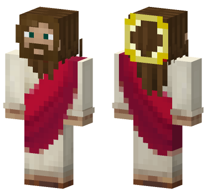 Jesus Christ 2 Minecraft Bedrock skin