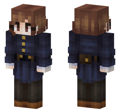 JJK3 School Uniform Minecraft Bedrock skin