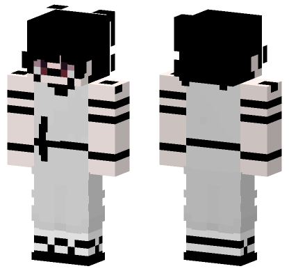 Jjk34 White Outfit Minecraft Bedrock skin