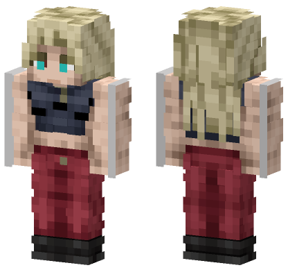 JJK83 Anime Girl Minecraft Bedrock skin