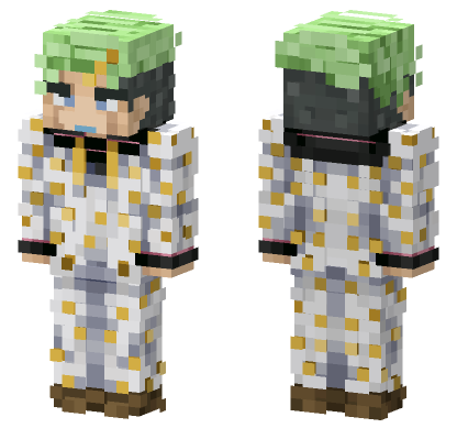 Jobin Higashikata Minecraft Bedrock skin