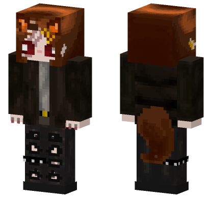Joe Tazuna Halloween Costume Minecraft Bedrock skin