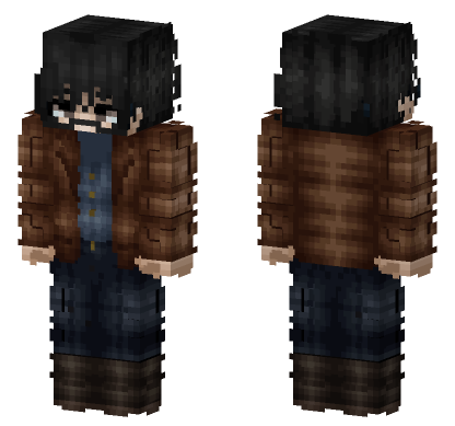 Joel Miller The Last Of Us Minecraft Bedrock skin