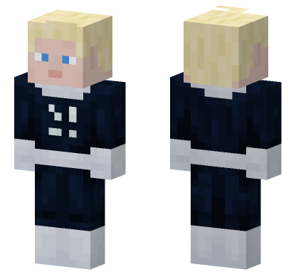 Johnny Storm Negative Zone Minecraft Bedrock skin