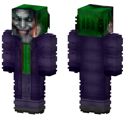 Joker Meme Skin Minecraft Bedrock skin