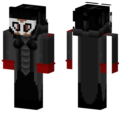 Joker Persona 5 Splatoon 2 Minecraft Bedrock skin