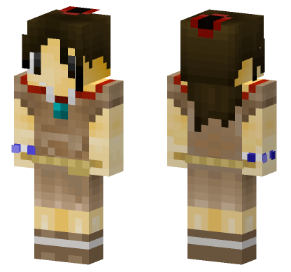 Jomon People Minecraft Bedrock skin