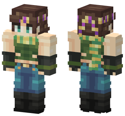 Joseph Joestar Part 2 Minecraft Bedrock skin