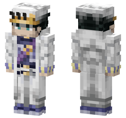Jotaro Kujo Part 4 Minecraft Bedrock skin