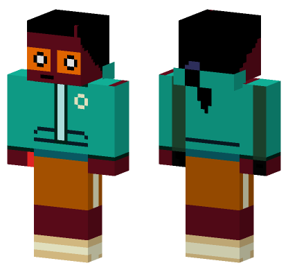 Julian Testis Whitmore Minecraft Bedrock skin