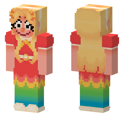 Julie Joyful Welcome Home Minecraft Bedrock skin