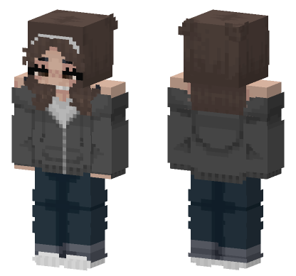 Jumped Outta Bed Girl Minecraft Bedrock skin