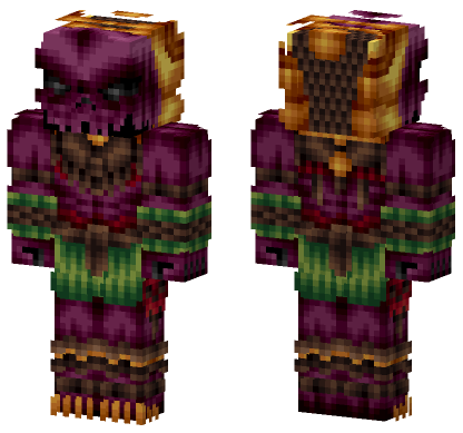Jun Kame Death Lord Minecraft Bedrock skin