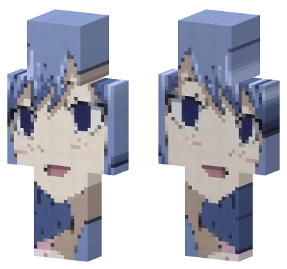 Juvia Is Awesome Minecraft Bedrock skin
