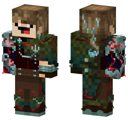 Jv Arkanis 3 Temp Rubranya Minecraft Bedrock skin
