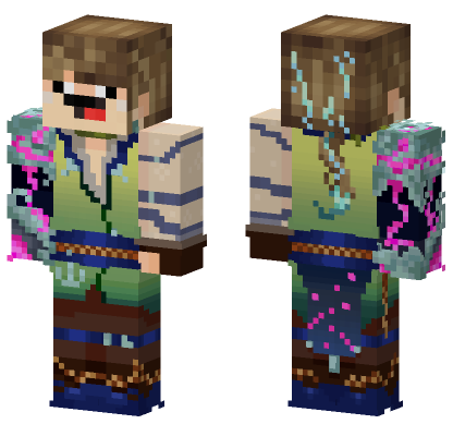 Jv C Obstinado Arkanya Minecraft Bedrock skin
