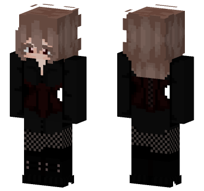 Jyfjuyf Dark Outfit Minecraft Bedrock skin