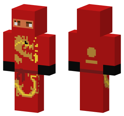 Kai DX Dragon Skin Minecraft Bedrock skin