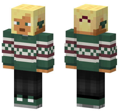 Kai Sweater 3 Minecraft Bedrock skin