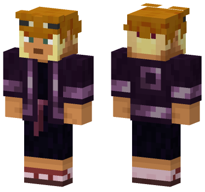 Kai Temperate Frog Minecraft Bedrock skin