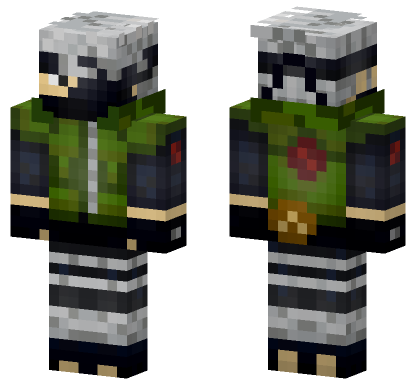 Kakashi Hatake Minecraft Bedrock skin