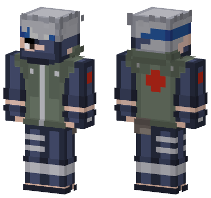 Kakashi Hatake Minecraft Bedrock skin