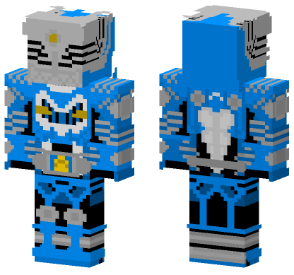 Kamen Rider Abyss Minecraft Bedrock skin
