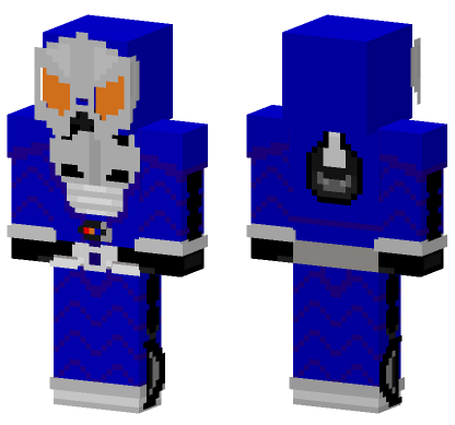 Kamen Rider Accel Trial Minecraft Bedrock skin