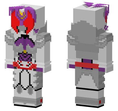 Kamen Rider Kiva La Minecraft Bedrock skin