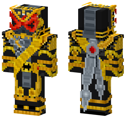 Kamen Rider Ohma Zi O Minecraft Bedrock skin