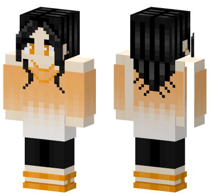 Kaori Vocaloid Minecraft Bedrock skin