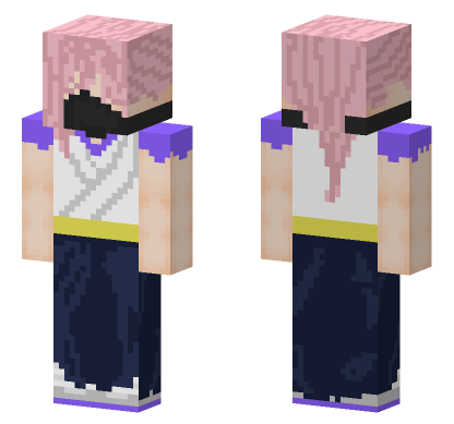 Kaoru Sakurayashiki Minecraft Bedrock skin