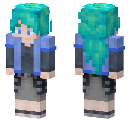 Kasumi Minecraft Bedrock skin