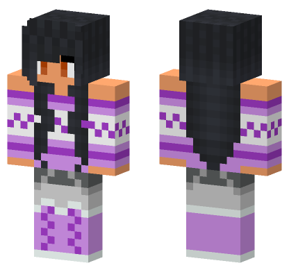 Kawaii Girl Skin Minecraft Bedrock skin