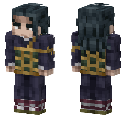 Kenjaku Anime Skin Minecraft Bedrock skin