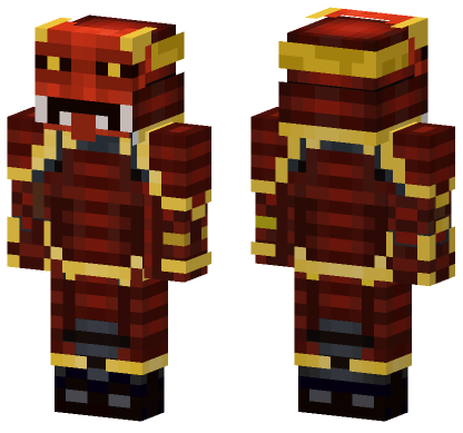 Kensei Demon Skin Minecraft Bedrock skin