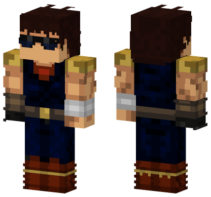 Kenshiro Part 2 Update Minecraft Bedrock skin